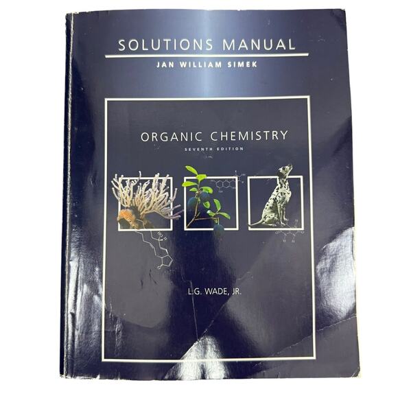 Solutions Manual for Organic Chemistry, 7th Edition - Paperback - ACCEPTABLE - Picture 1 of 1
